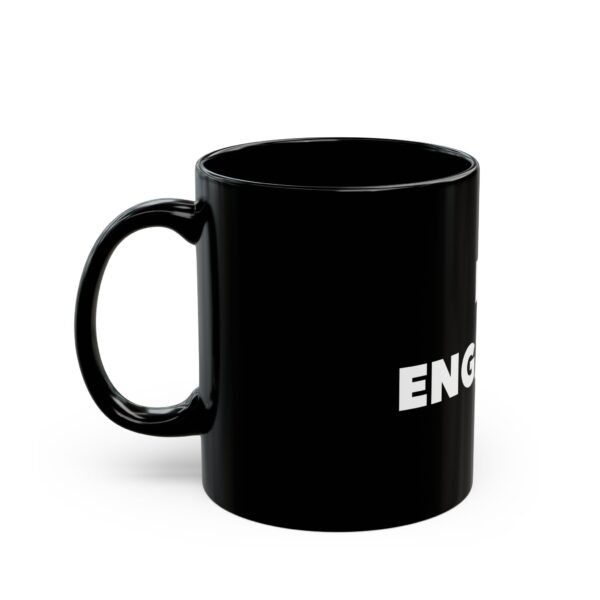 Inspirational Black Mug - "Be Engaged" (11oz & 15oz) - Image 3
